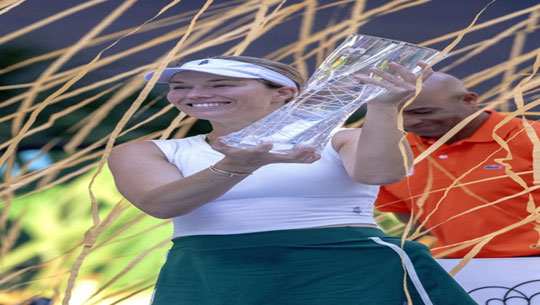 Miami Open Tennis: Unseeded American Player Danielle Collins Wins the Women’s Singles Title