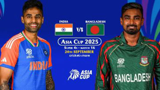India, Bangladesh Face Off in Asia Cup Super Fours Clash Tonight