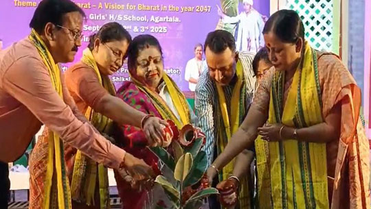 Celebrating Culture: Over 650 Students Shine at West Tripura District Kala Utsav