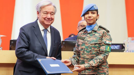PM Modi Congratulates Major Abhilasha Barak on UN Honour