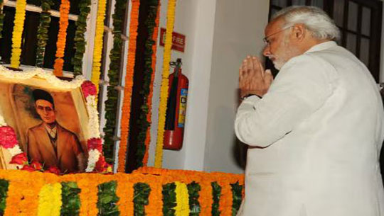 PM Modi Pays Tribute to Great Freedom Fighter Veer Savarkar on His Birth Anniversary