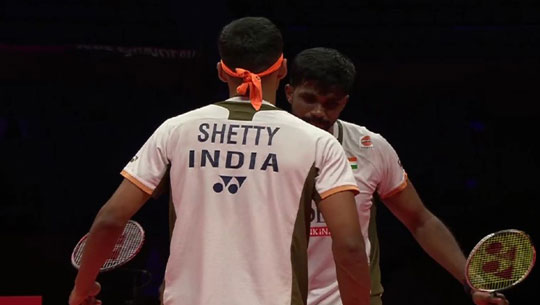 Satwik–Chirag Eye Semifinal Spot at BWF World Tour Finals