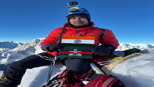 Tripura mountaineer Aritra Roy conquers Mount Everest with Assam Rifles’ Support