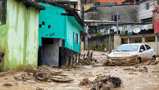 Flooding and landslides kill 36 people in Brazil's coastal areas