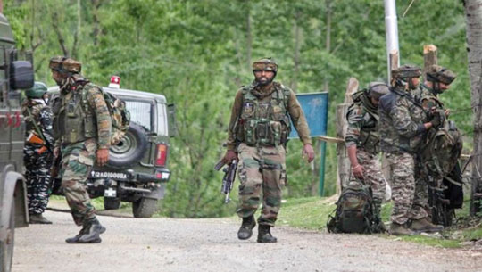 Security forces launch massive cordon & search operation in Poonch, J&K after 4 army personnel attained martyrdom & 2 got injured in terrorist attack