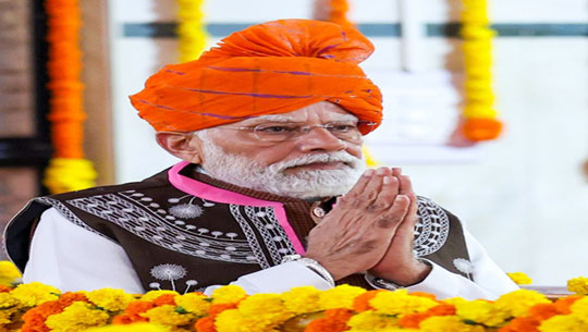 PM Modi Inaugurates, Lays Foundation Stone for Rs 9,700-Crore Projects in Gujarat’s Narmada District