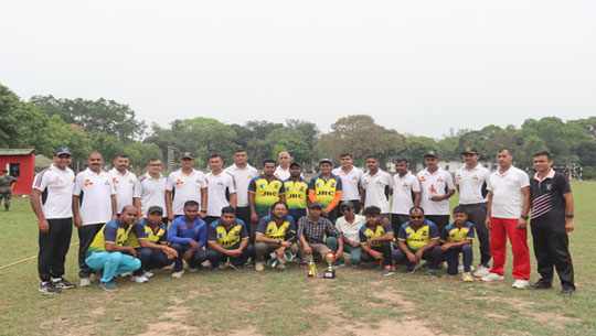 AR organizes friendly cricket match with Tripura Journalist Union