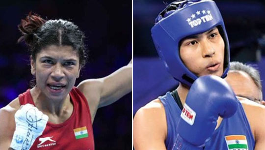 Lovlina Borgohain, Nikhat Zareen Win Titles at National Boxing Championships
