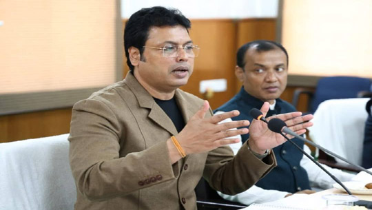 MP Biplab Kumar Deb chairs DISHA meeting