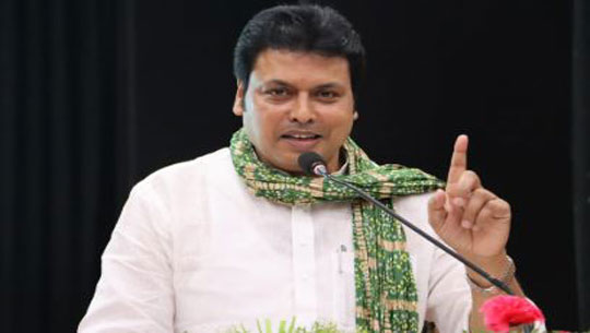 MP Biplab Kumar Deb thanks PM Modi for Medical Aid to Cancer Patient