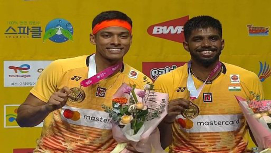 Satwiksairaj Rankireddy & Chirag Shetty win Korea Open 2023 men’s doubles title 