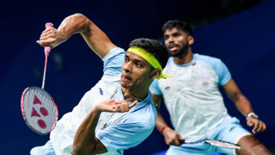 Indian Men’s doubles team of Satwiksairaj Rankireddy & Chirag Shetty enter quarterfinals