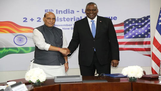 Fifth India-US 2 plus 2 Ministerial Dialogue concludes successfully in Delhi