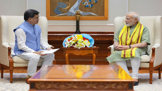 Tripura CM meets PM Narendra Modi 