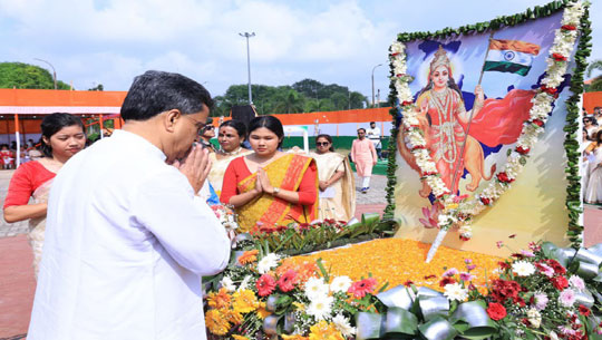 CM Dr. Manik Saha flags off Year-Lon