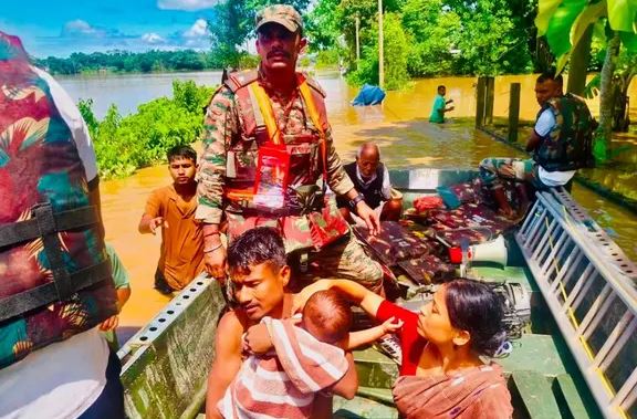 Assam Flood Toll Reaches 10