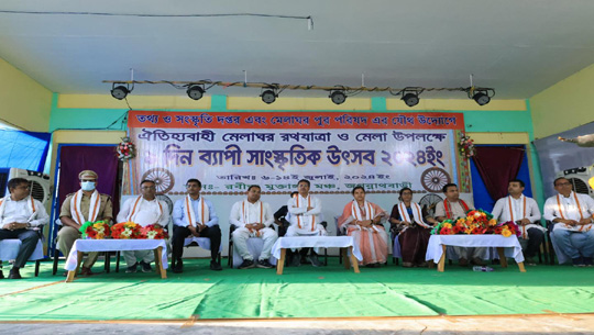 CM Dr Manik Saha inaugurates cultural festival of Ratha Yatra in Melagarh
