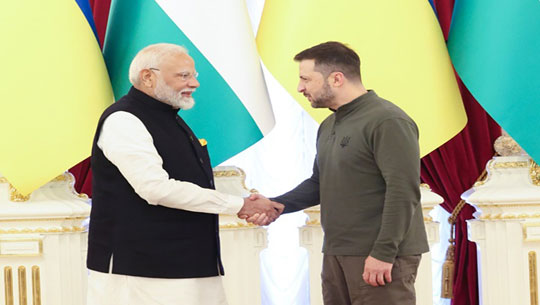 India Welcomes Positive Steps Toward Ukraine Peace, Reiterates Call for Dialogue and Diplomacy
