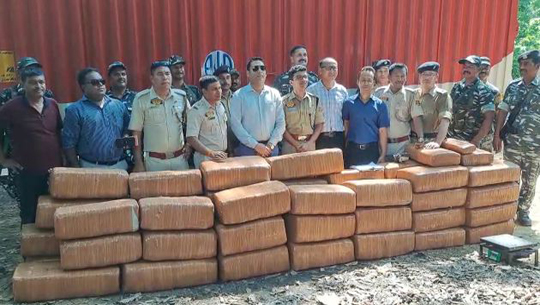 2 crore worth of dried cannabis seized