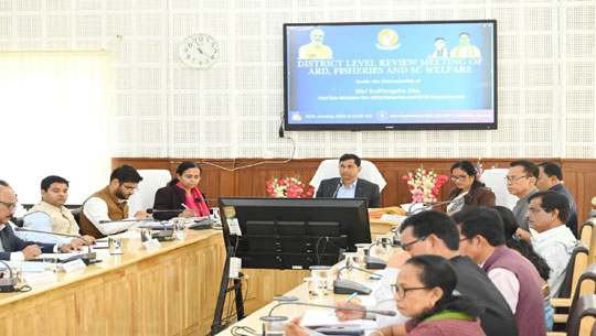 Minister Sudhangshu Das Reviews Welfare and Development Schemes 