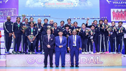 India Wins CAVA Women’s Volleyball Nations League for the Second time