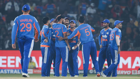 India Defeat South Africa by 101 Runs in Opening T20I