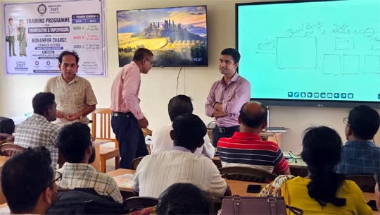 Mohanpur Charge Office Holds Day 2 T