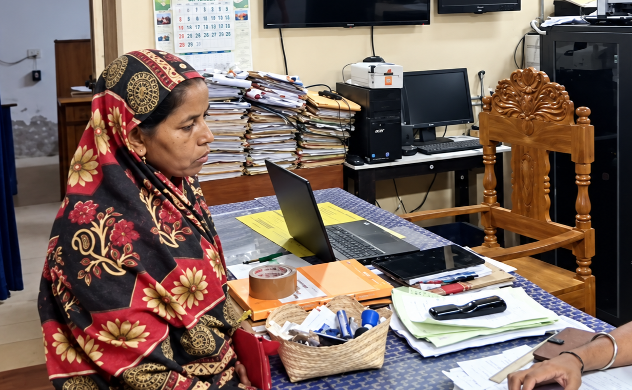 Melaghar Woman Accuses Post Office A