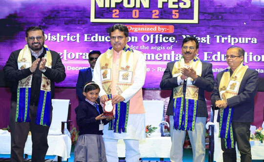 CM Dr. Manik Saha Inaugurates District-Level NIPUN Fest in Agartala