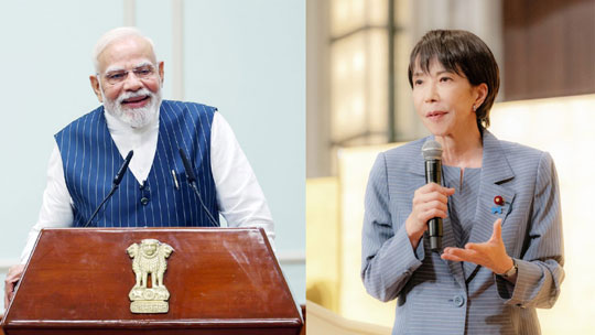 PM Modi Congratulates Japanese PM Sanae Takaichi, Discusses Strengthening Bilateral Partnership