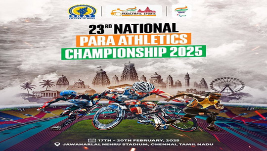 23rd national para athletics championship kicks off in Chennai with 1,476 athletes