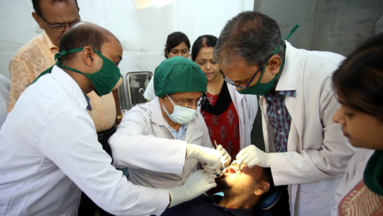 Back to workplace, CM Dr. Manik Saha performed surgery on MBBS doctor