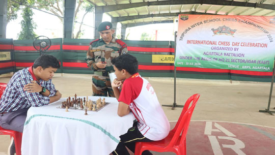 AR organized Inter School Chess Championship