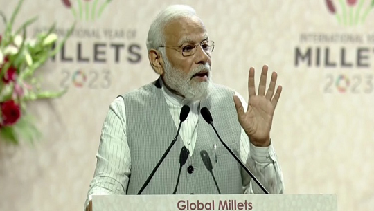 PM Modi says, India's millet mission to be a blessing for 2.5 crore small farmers