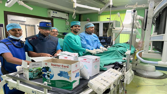 AGMC & GBP Hospital doctors perform atrial septal defect closure in heart