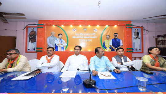 CM Manik Saha Reviews ADC Poll Outco