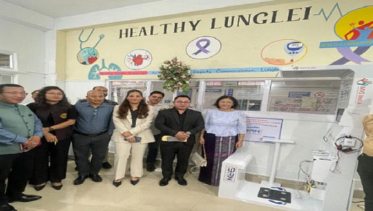 Mizoram Launches First Health ATMs Under 'Healthy Lunglei Initiative'