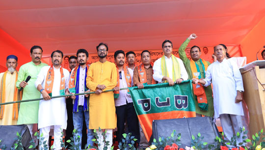 CM Manik Saha Leads Massive BJP Push