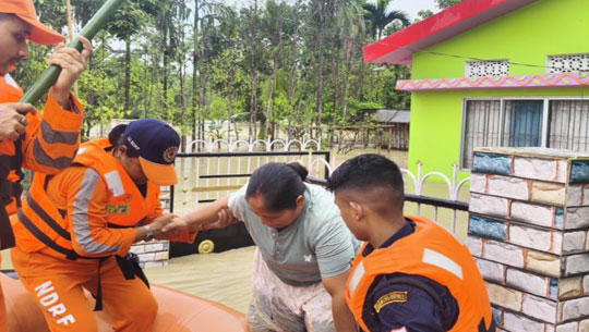 Indian Army Launches Flood Rescue Mission in Assam