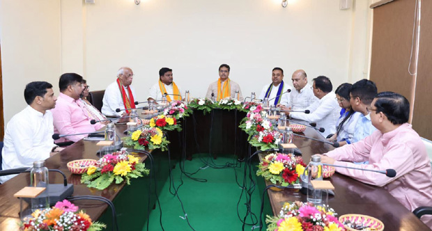 CM Manik Saha Reviews Key Issues wit