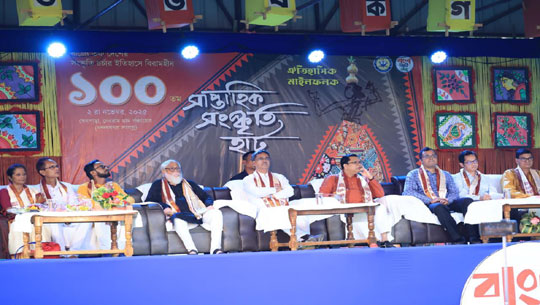 CM Dr Manik Saha inaugurates 100th week of Sanskriti Haat at Sen Para
