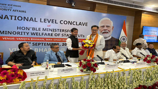 Tripura Minister Sukla Charan Noatia Attends National Meet on Minority Welfare