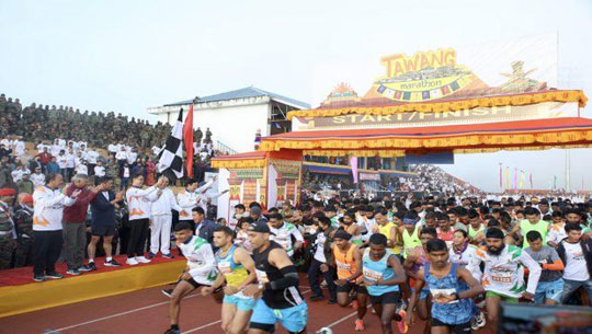 Arunachal Pradesh: Tawang Marathon saw enthusiastic participation by locals and runners from all over the country