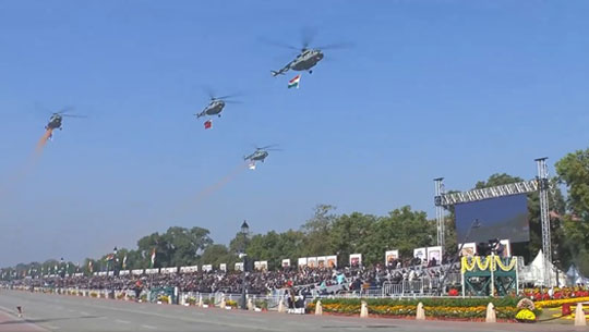 Republic Day Parade Showcases India’s Cultural and Military Strength