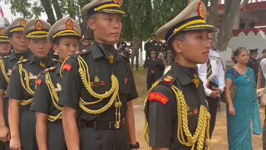 First Batch of Women Officers Commissioned into Regiment of Artillery of Indian Army