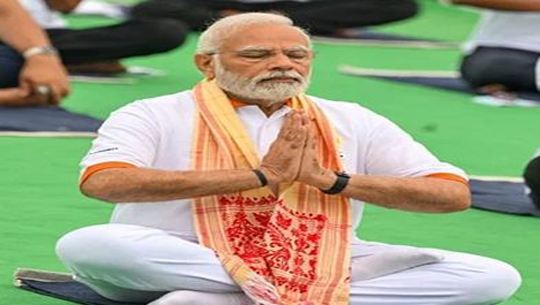 PM Modi calls upon people to adopt yoga in their lives and make it a part of their daily routine