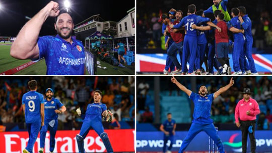 ICC Men’s T20 World Cup Cricket: Afghanistan Defeats over Australia by 21 Runs