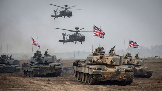 Britain to commit 20,000 military personnel to serve across Europe in NATO exercise in first half of 2024