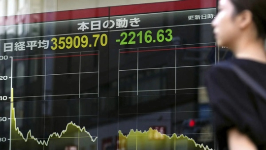 Major Asian markets ended low today