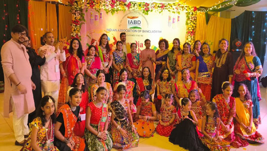 Indian Association of Bangladesh Organises Dandiya and Garba Raas in Dhaka